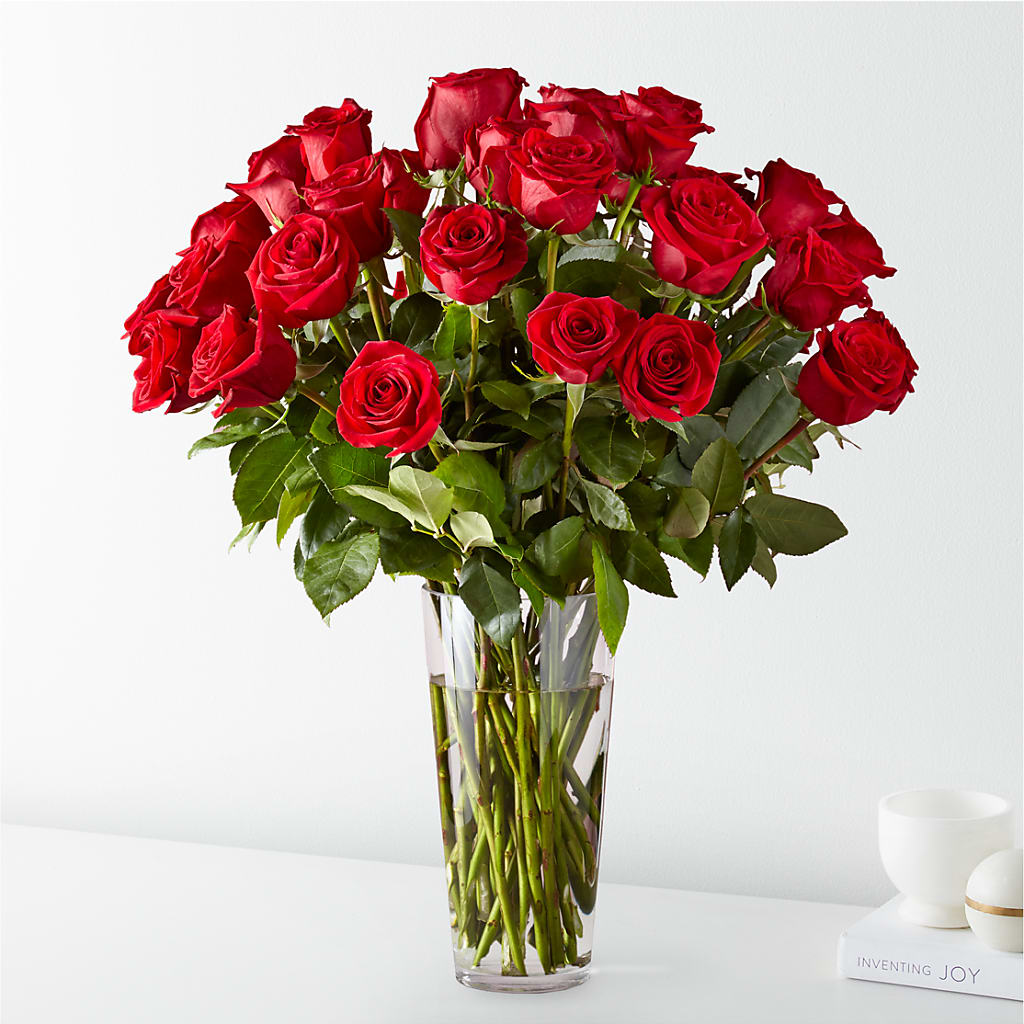 Long Stem Red Rose Bouquet – Blossom Flowers And Gift, Lauderhill FL