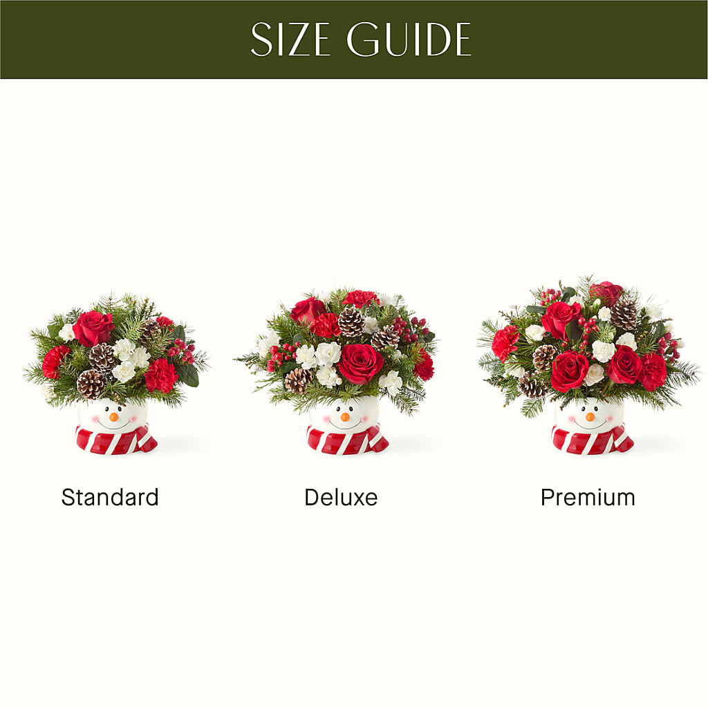 Jolly Snowman Bouquet – Blossom Flowers And Gift, Lauderhill FL