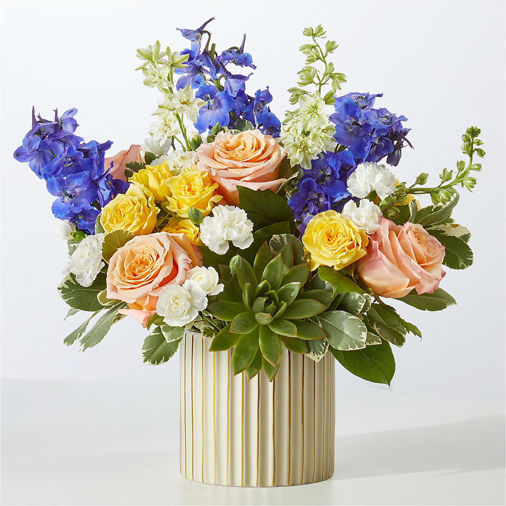 Cobalt Reverie Bouquet – Blossom Flowers And Gift, Lauderhill FL