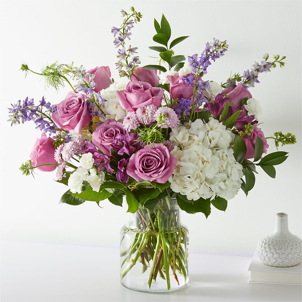 Violet Caress Bouquet – Blossom Flowers And Gift, Lauderhill FL