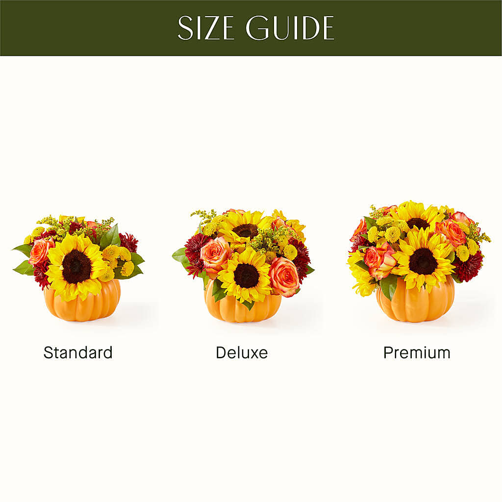Golden Gourd Pumpkin Bouquet – Blossom Flowers And Gift, Lauderhill FL