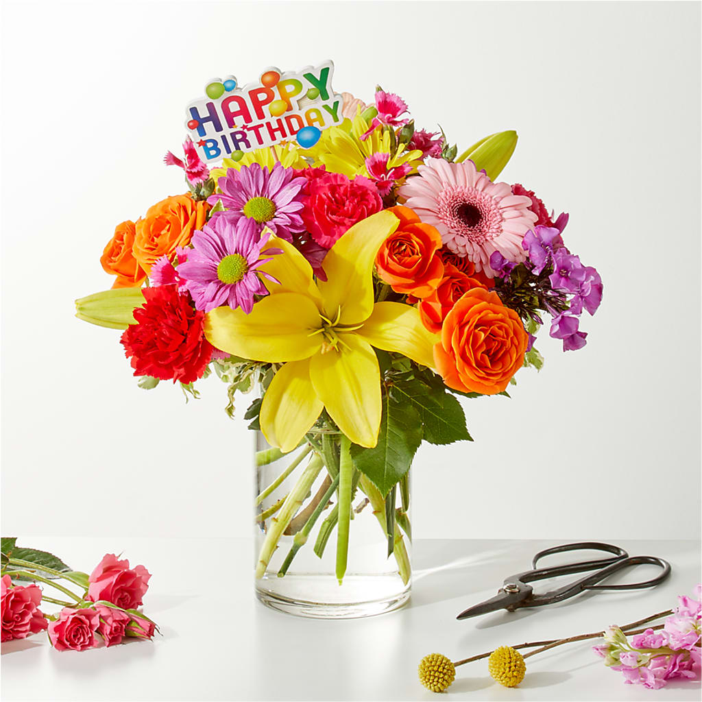 Cue the Confetti - A Florist Original – Blossom Flowers And Gift, Lauderhill FL