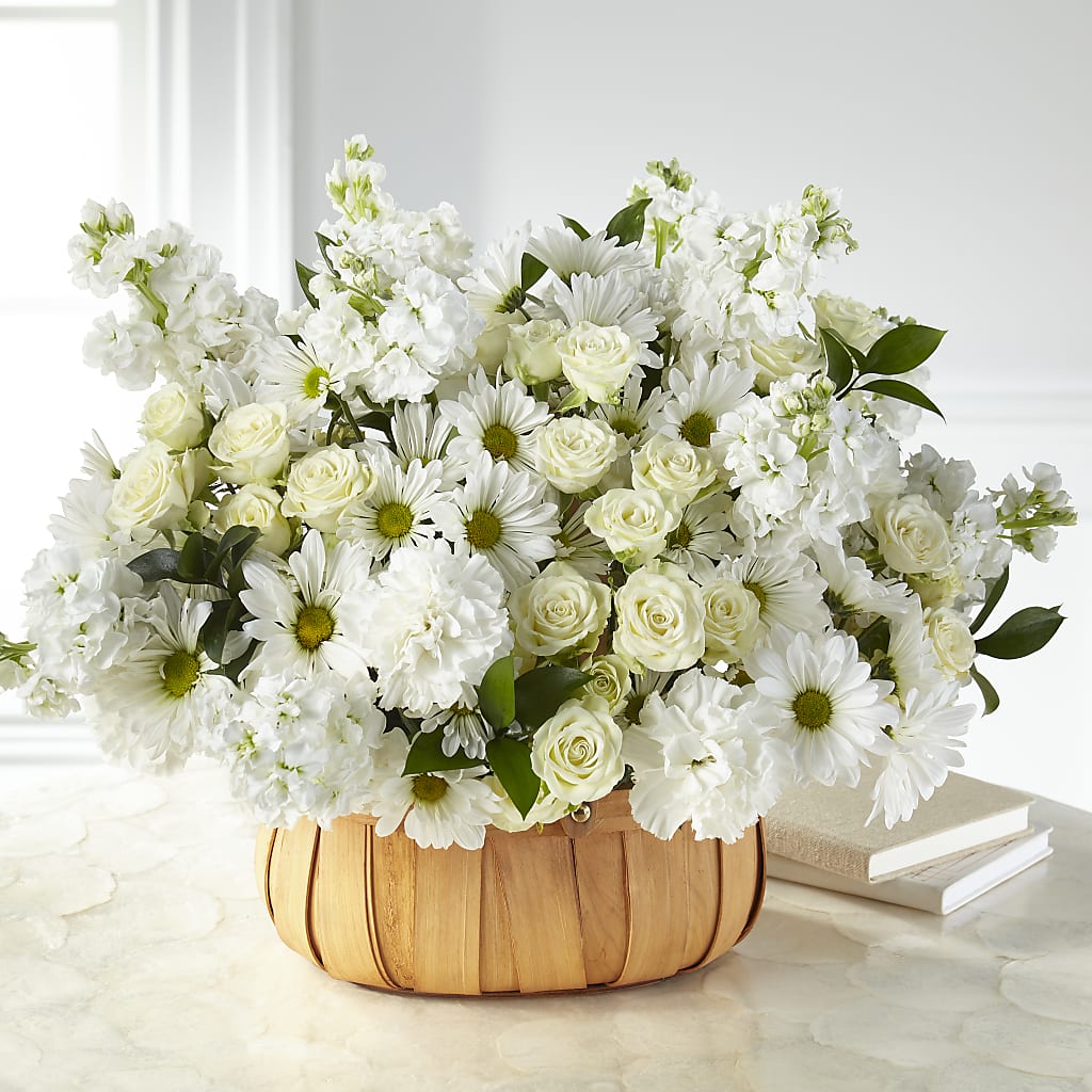 Graceful Garden Basket – Blossom Flowers And Gift, Lauderhill FL