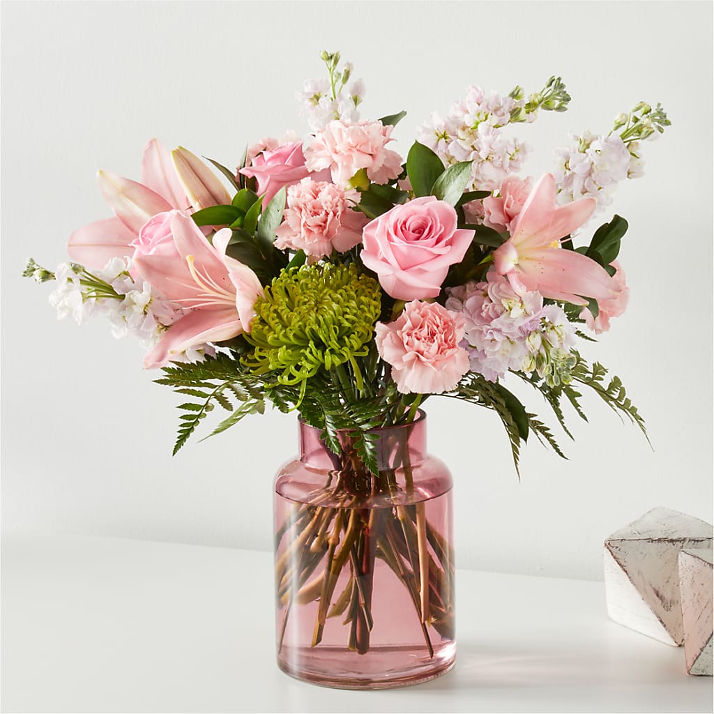 Pretty in Pink Bouquet – Blossom Flowers And Gift, Lauderhill FL