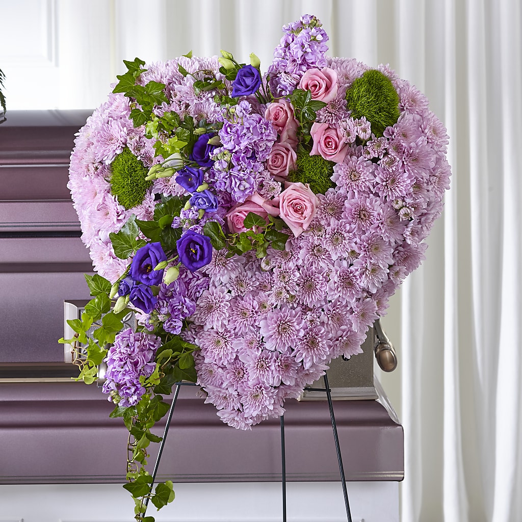 Treasured Love Standing Heart – Blossom Flowers And Gift, Lauderhill FL