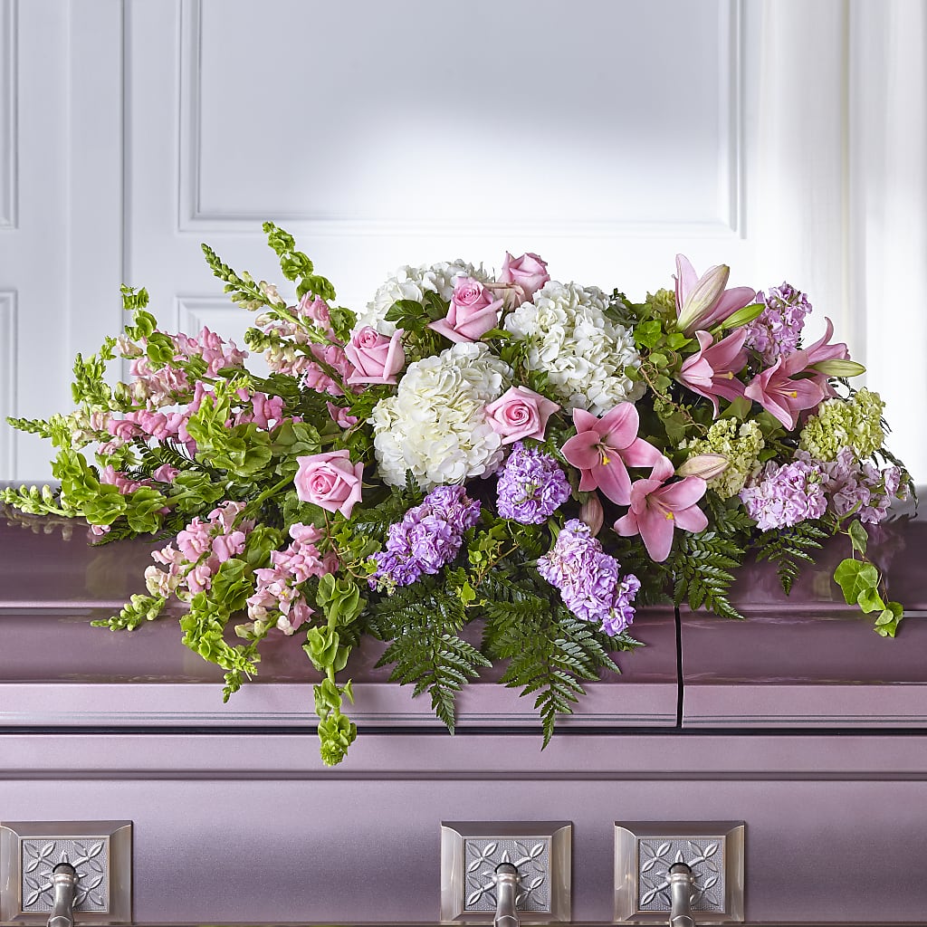 Life's Gratitude Casket Spray – Blossom Flowers And Gift, Lauderhill FL
