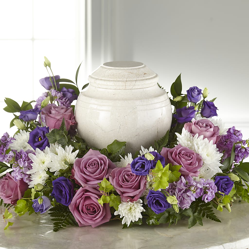 Blooming Sympathy Cremation Adornment – Blossom Flowers And Gift, Lauderhill FL
