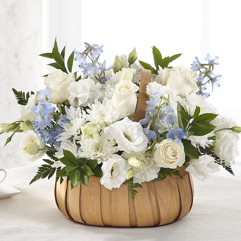 Sincerely Heartfelt Basket – Blossom Flowers And Gift, Lauderhill FL