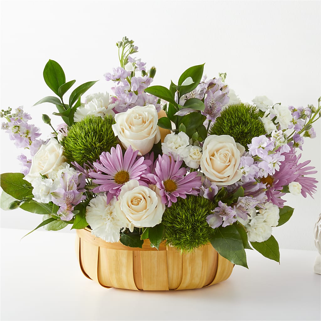 Peace & Love Basket – Blossom Flowers And Gift, Lauderhill FL