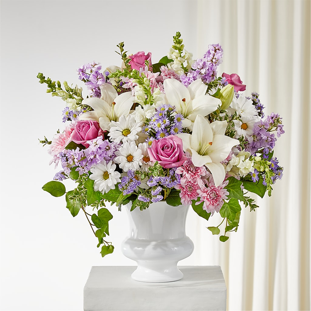 Remarkable Life Urn Arrangement – Blossom Flowers And Gift, Lauderhill FL