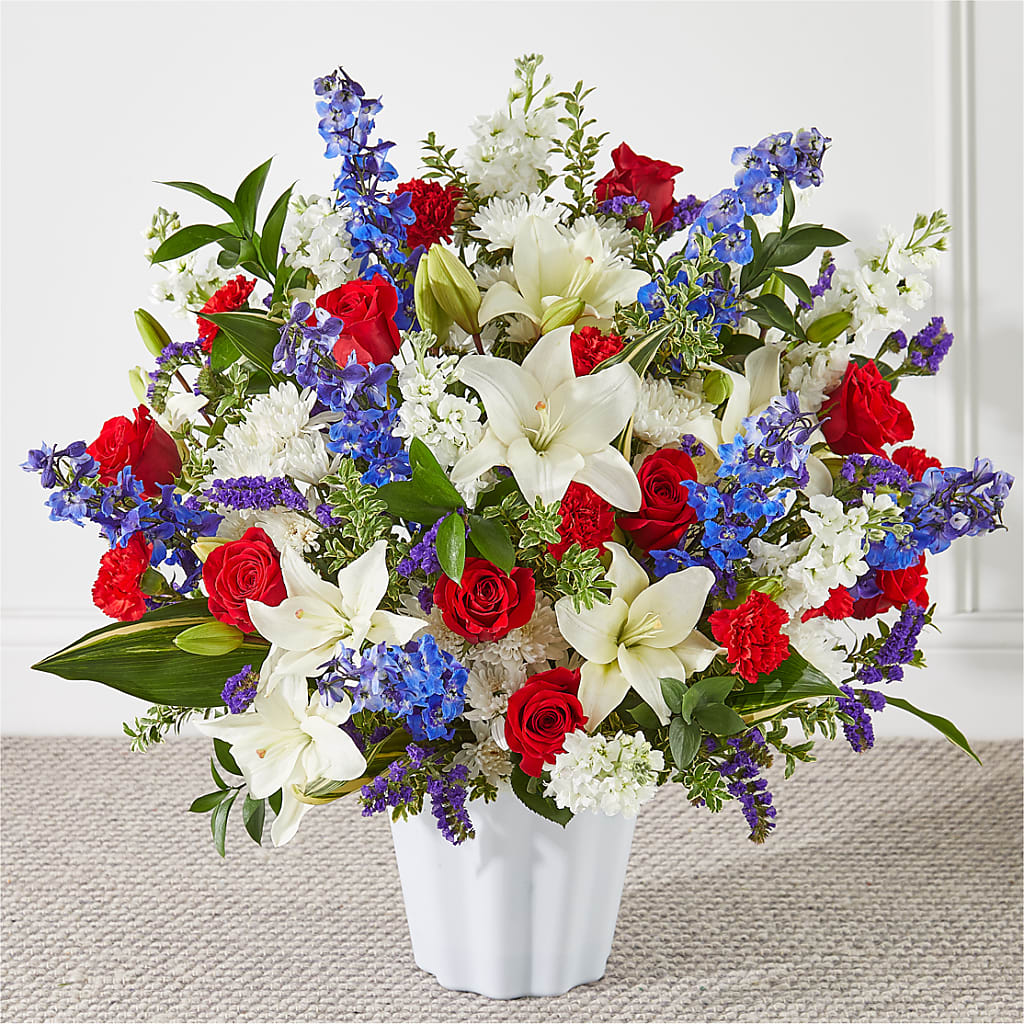 Consoled Floor Basket – Blossom Flowers And Gift, Lauderhill FL