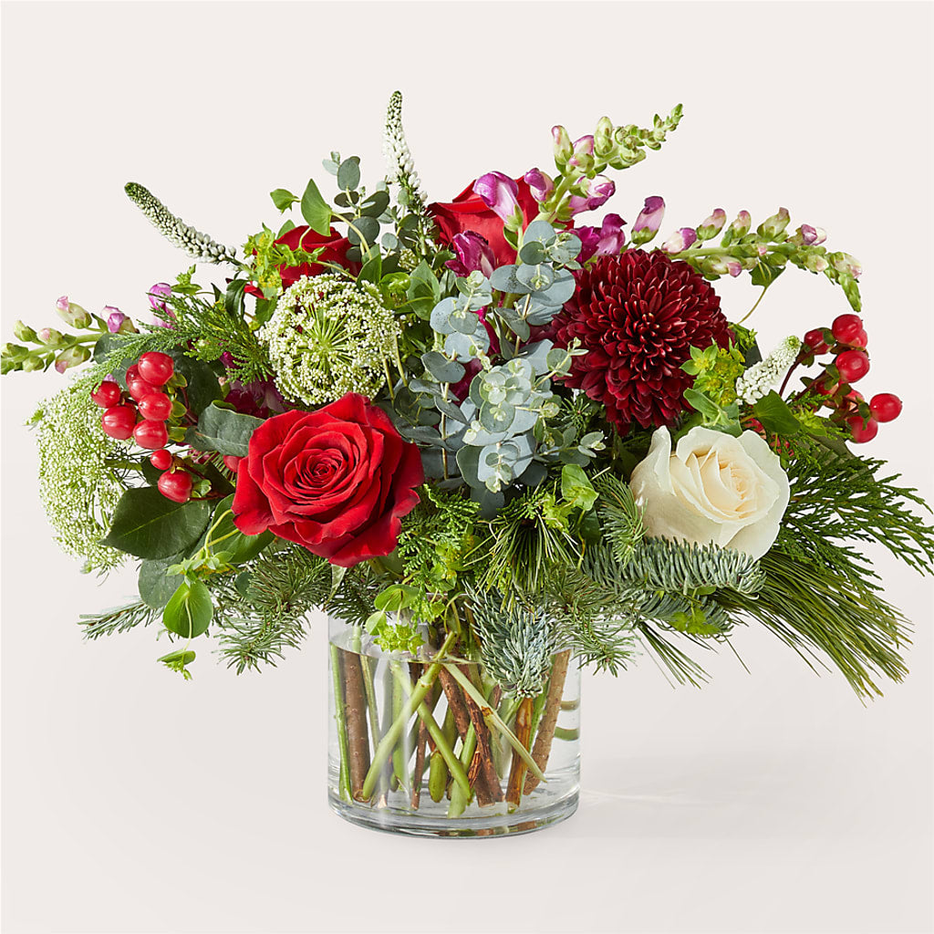 Cranberry Fizz Bouquet – Blossom Flowers And Gift, Lauderhill FL