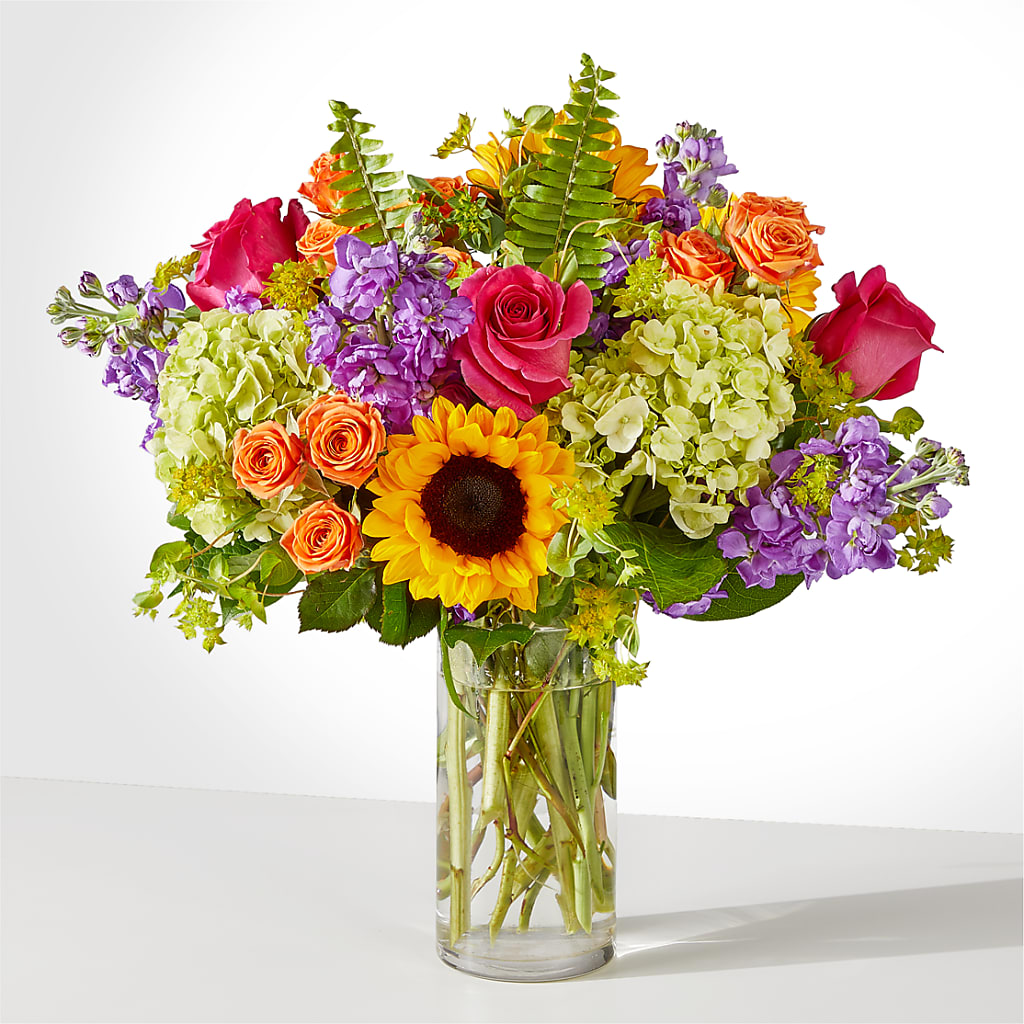 Vibrant Greetings Bouquet – Blossom Flowers And Gift, Lauderhill FL