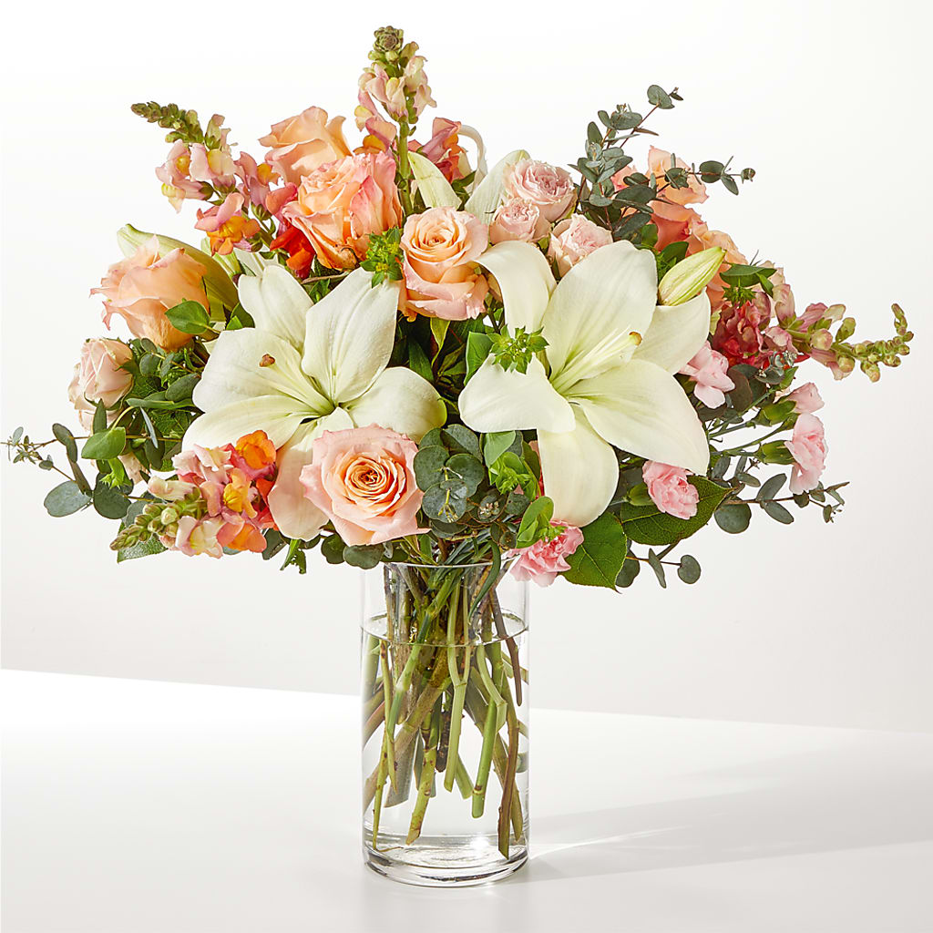 Grapefruit Splash Bouquet – Blossom Flowers And Gift, Lauderhill FL
