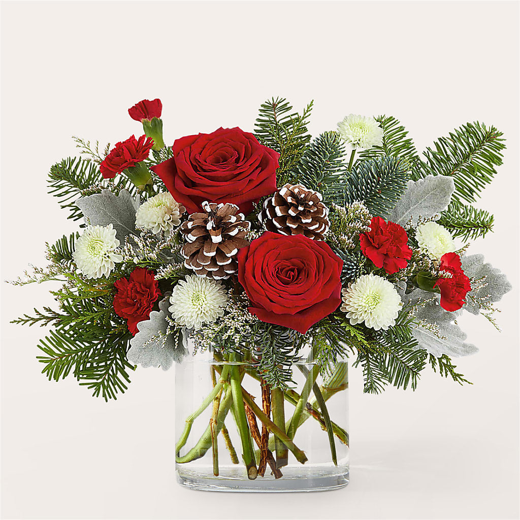 Yule Cheer Bouquet – Blossom Flowers And Gift, Lauderhill FL