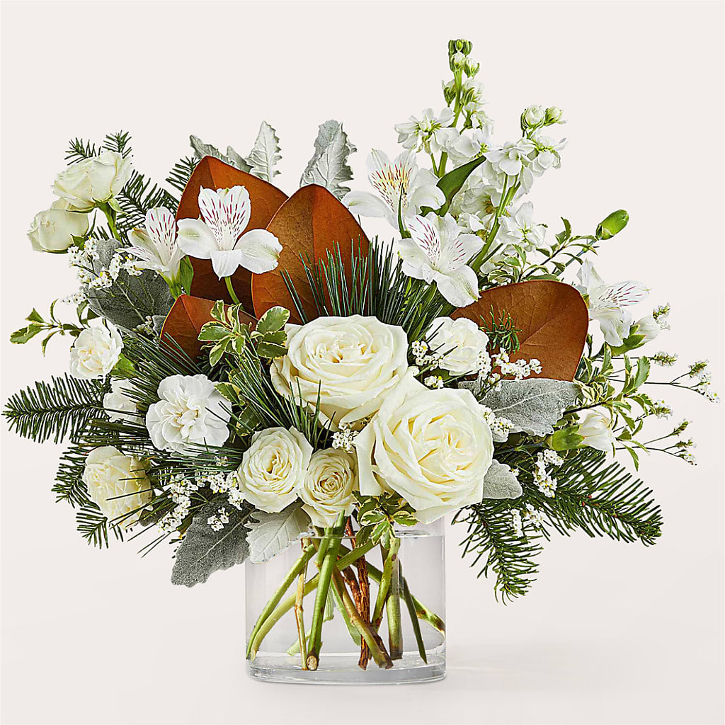 Fresh Snowfall Bouquet – Blossom Flowers And Gift, Lauderhill FL