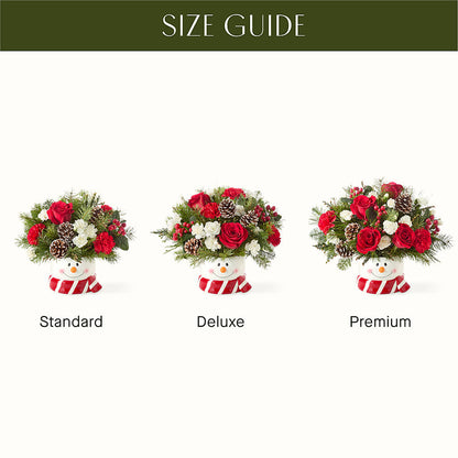 Jolly Snowman Bouquet –  Blossom Flowers And Gift, Lauderhill FL