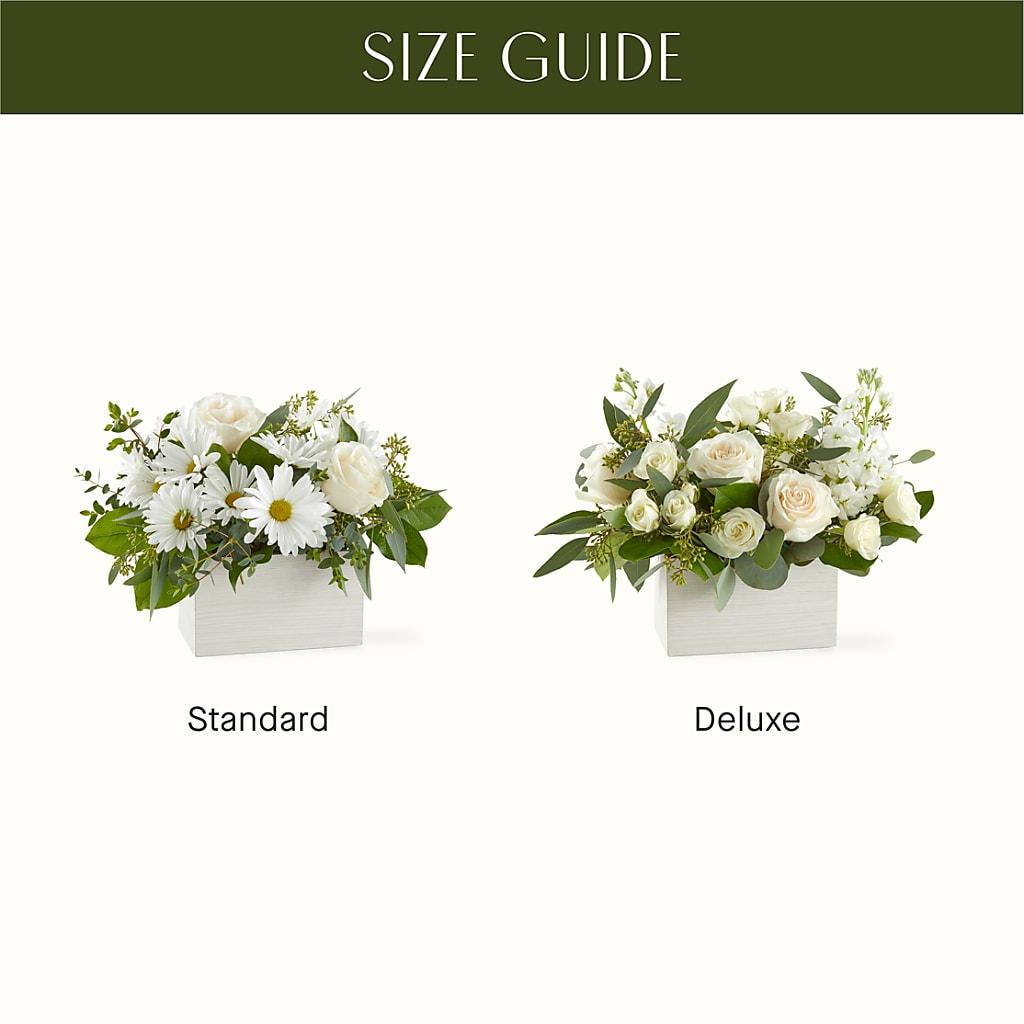 Fresh Linen Box Bouquet –  Blossom Flowers And Gift, Lauderhill FL