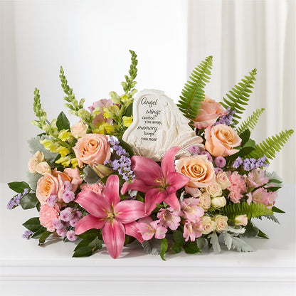 Gentle Light Arrangement –  Blossom Flowers And Gift, Lauderhill FL