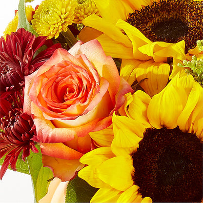 Golden Gourd Pumpkin Bouquet –  Blossom Flowers And Gift, Lauderhill FL