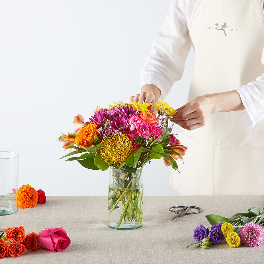 Feast of Color – A Florist Original –  Blossom Flowers And Gift, Lauderhill FL
