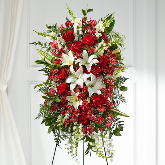 Everlasting Memory Standing Spray –  Blossom Flowers And Gift, Lauderhill FL