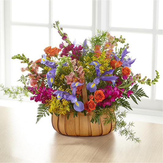 Garden of Life Basket –  Blossom Flowers And Gift, Lauderhill FL