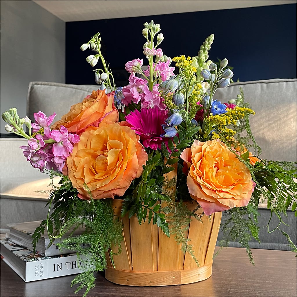 Garden of Life Basket –  Blossom Flowers And Gift, Lauderhill FL