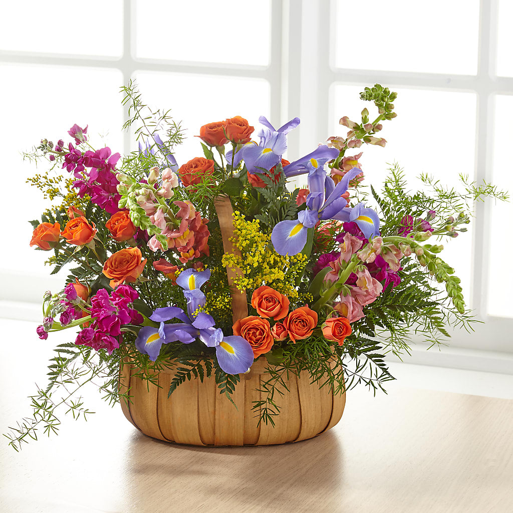 Garden of Life Basket –  Blossom Flowers And Gift, Lauderhill FL