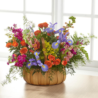 Garden of Life Basket –  Blossom Flowers And Gift, Lauderhill FL