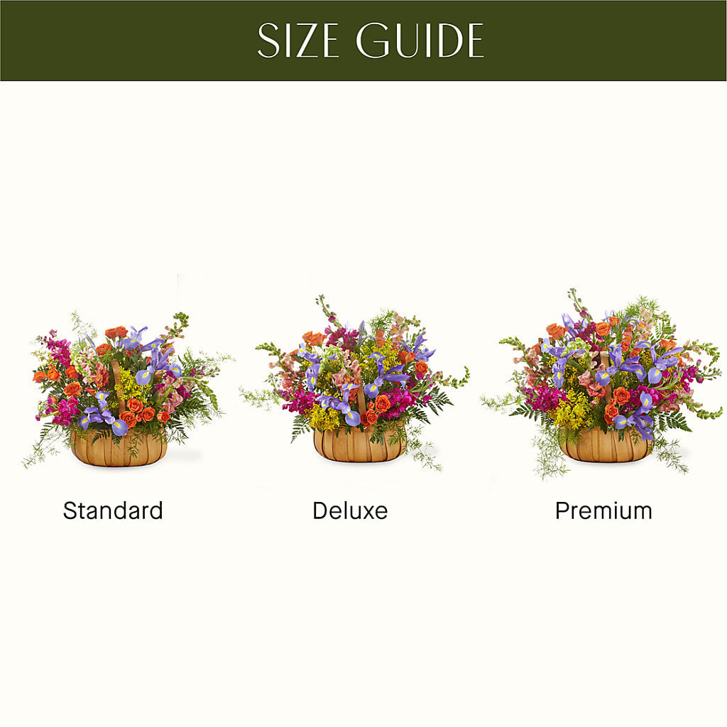 Garden of Life Basket –  Blossom Flowers And Gift, Lauderhill FL