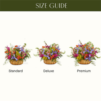 Garden of Life Basket –  Blossom Flowers And Gift, Lauderhill FL