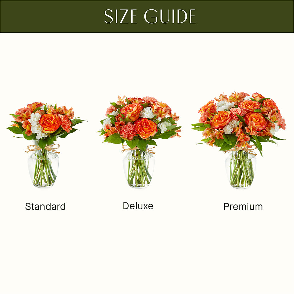 Apricot Glow Bouquet –  Blossom Flowers And Gift, Lauderhill FL