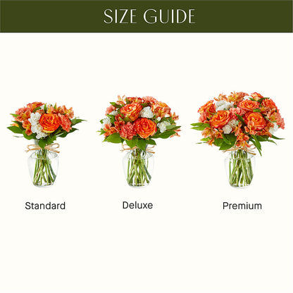 Apricot Glow Bouquet –  Blossom Flowers And Gift, Lauderhill FL