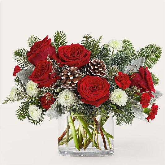 Yule Cheer Bouquet –  Blossom Flowers And Gift, Lauderhill FL