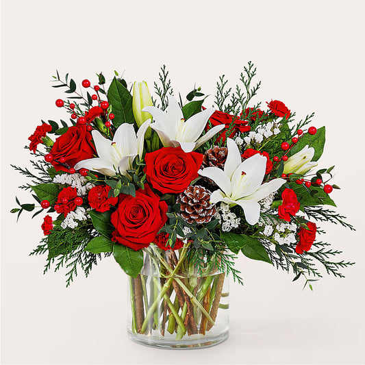 Best in Snow Bouquet –  Blossom Flowers And Gift, Lauderhill FL